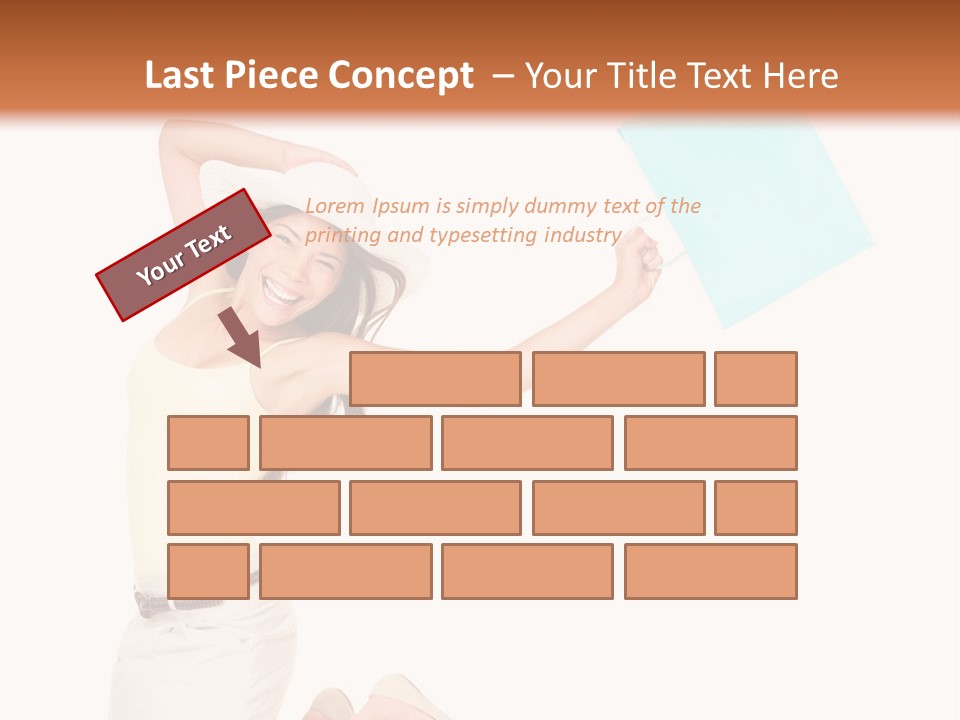 Screaming  Happy PowerPoint Template