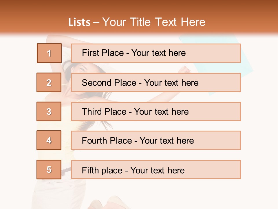 Screaming  Happy PowerPoint Template