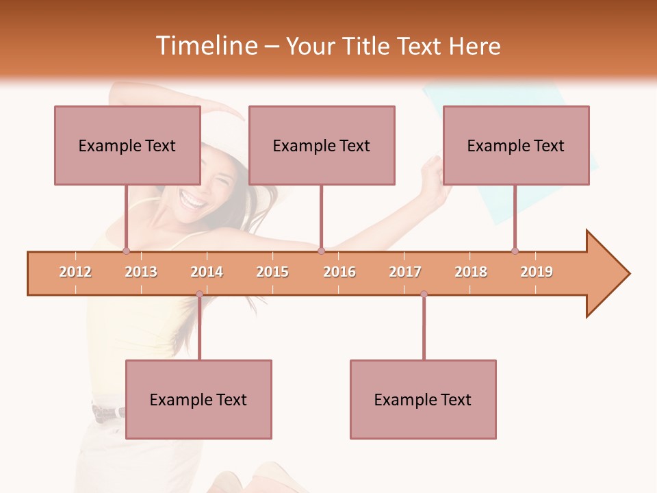 Screaming  Happy PowerPoint Template