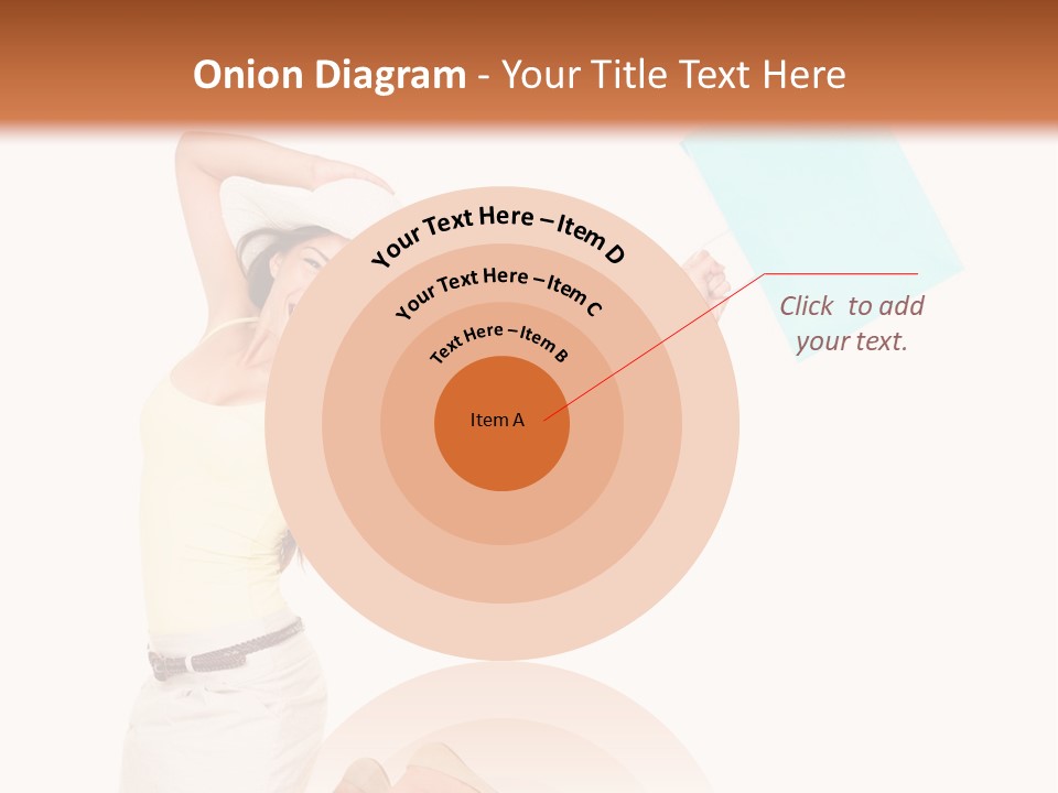 Screaming  Happy PowerPoint Template