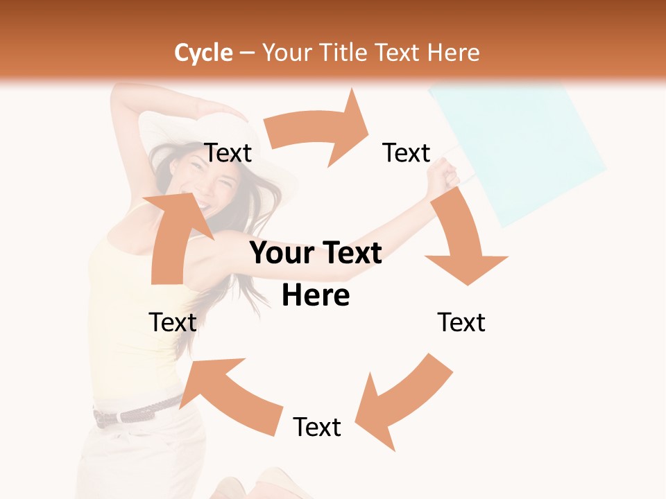 Screaming  Happy PowerPoint Template