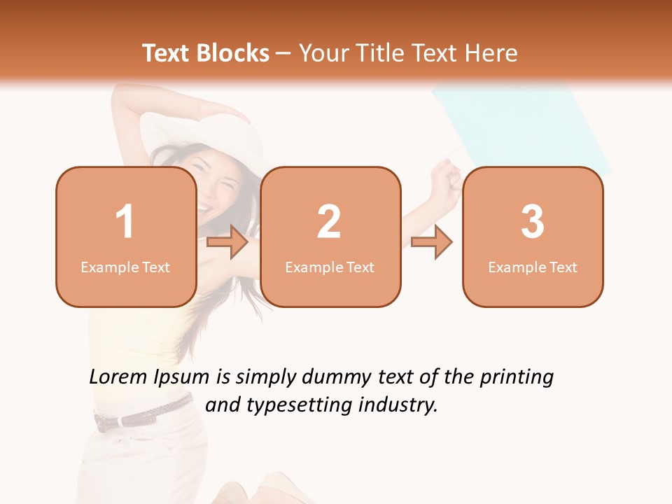 Screaming  Happy PowerPoint Template