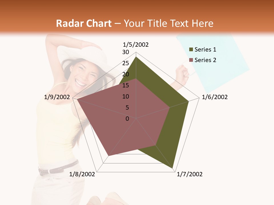 Screaming  Happy PowerPoint Template