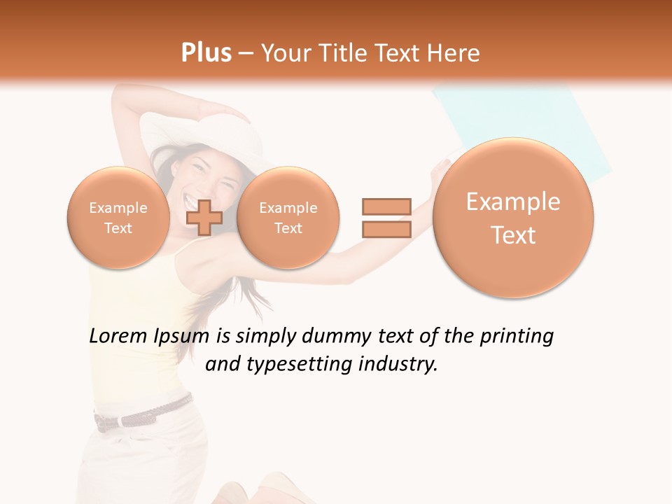 Screaming  Happy PowerPoint Template