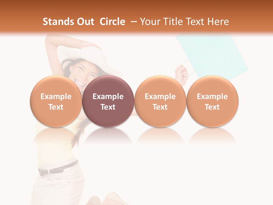 Screaming  Happy PowerPoint Template