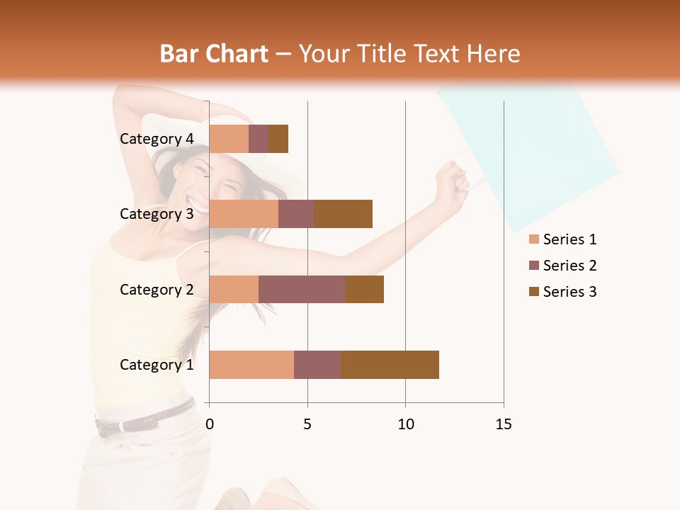 Screaming  Happy PowerPoint Template