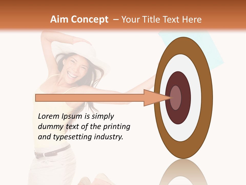 Screaming  Happy PowerPoint Template