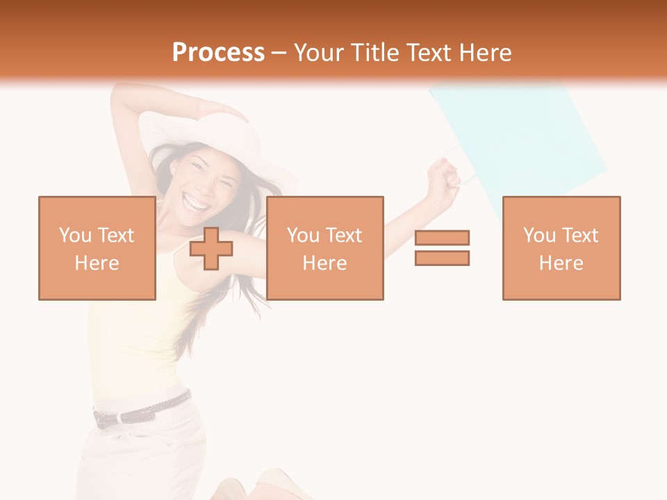 Screaming  Happy PowerPoint Template