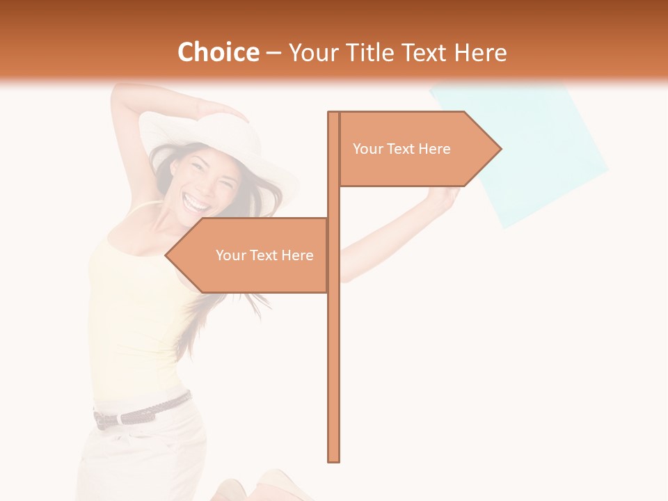 Screaming  Happy PowerPoint Template
