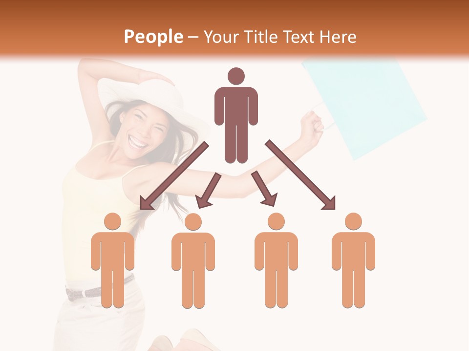 Screaming  Happy PowerPoint Template