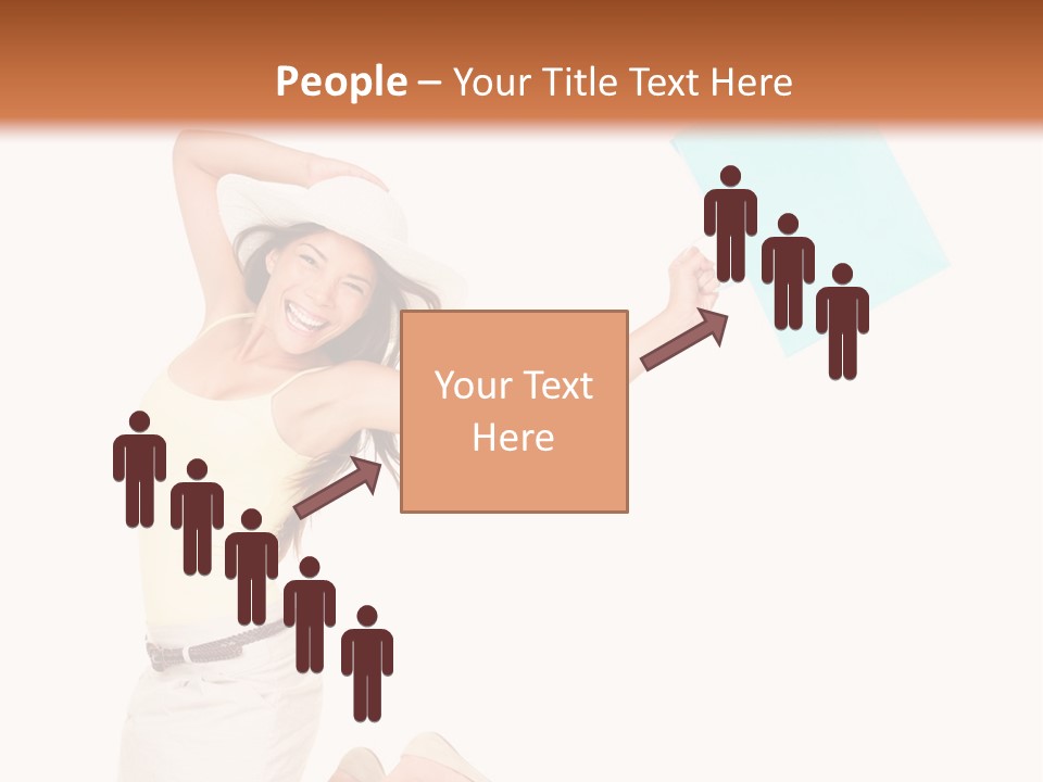 Screaming  Happy PowerPoint Template