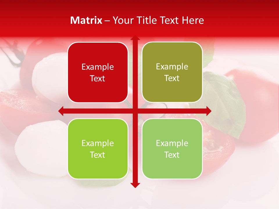 Tasty Dinner Vegetarian PowerPoint Template