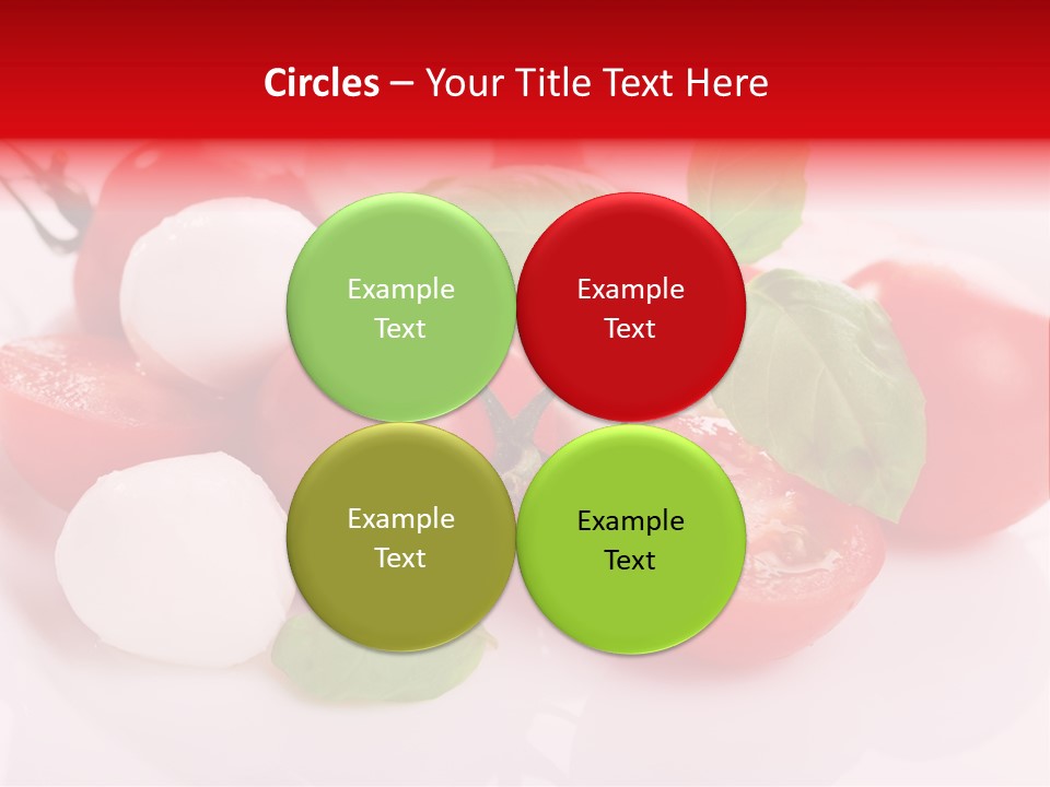 Tasty Dinner Vegetarian PowerPoint Template