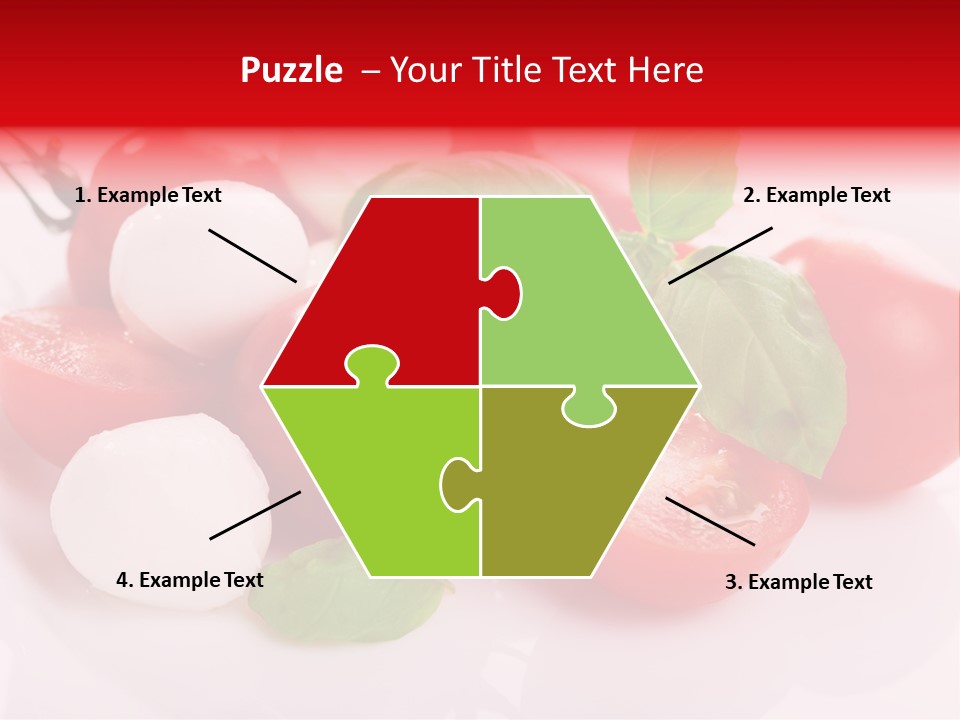 Tasty Dinner Vegetarian PowerPoint Template