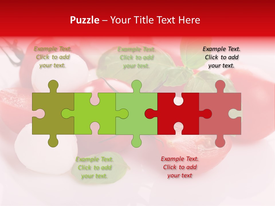 Tasty Dinner Vegetarian PowerPoint Template