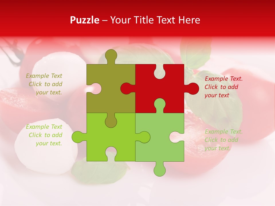 Tasty Dinner Vegetarian PowerPoint Template