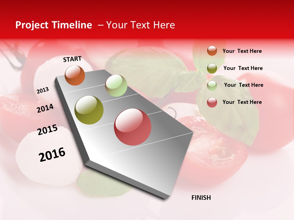 Tasty Dinner Vegetarian PowerPoint Template