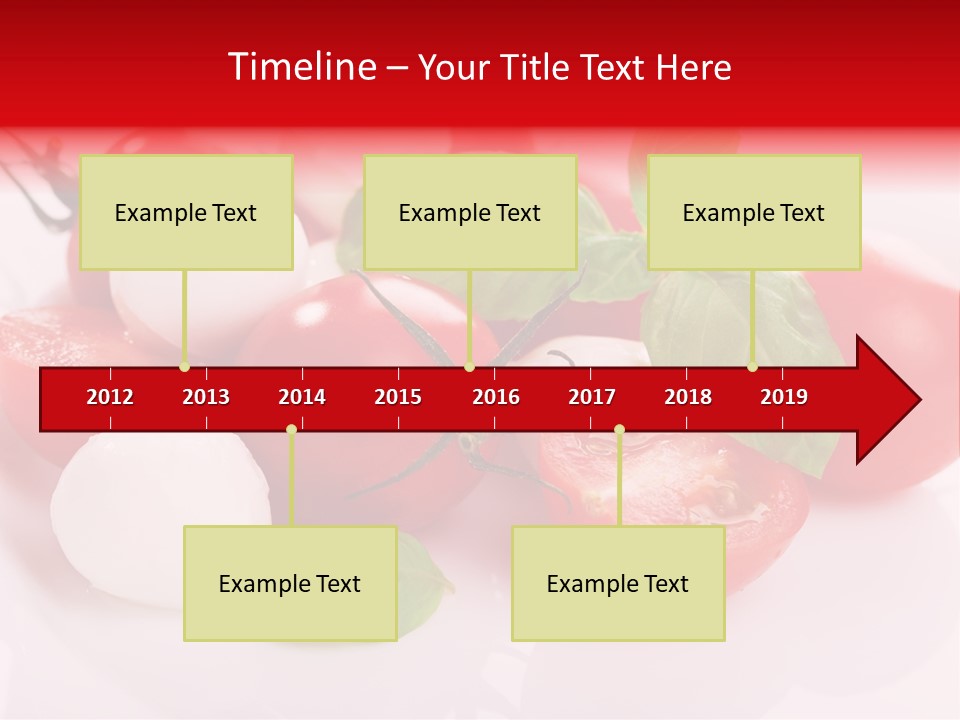 Tasty Dinner Vegetarian PowerPoint Template