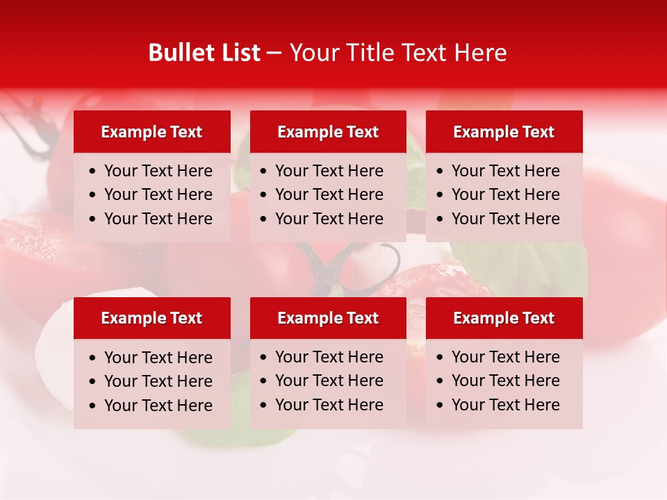 Tasty Dinner Vegetarian PowerPoint Template