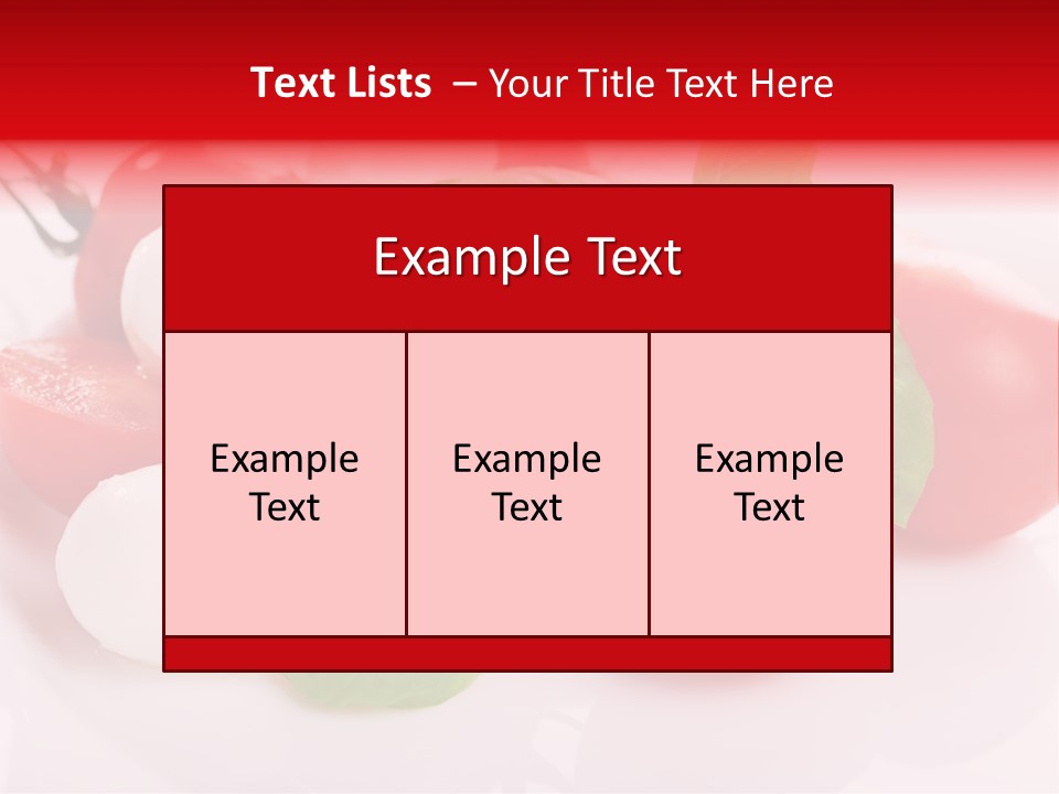 Tasty Dinner Vegetarian PowerPoint Template