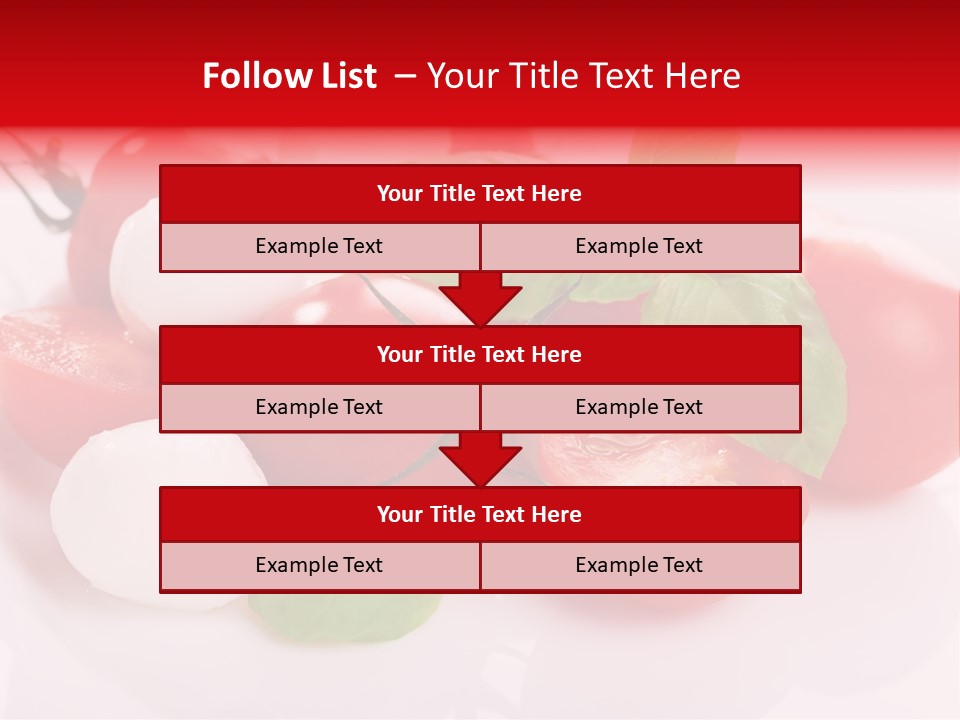 Tasty Dinner Vegetarian PowerPoint Template
