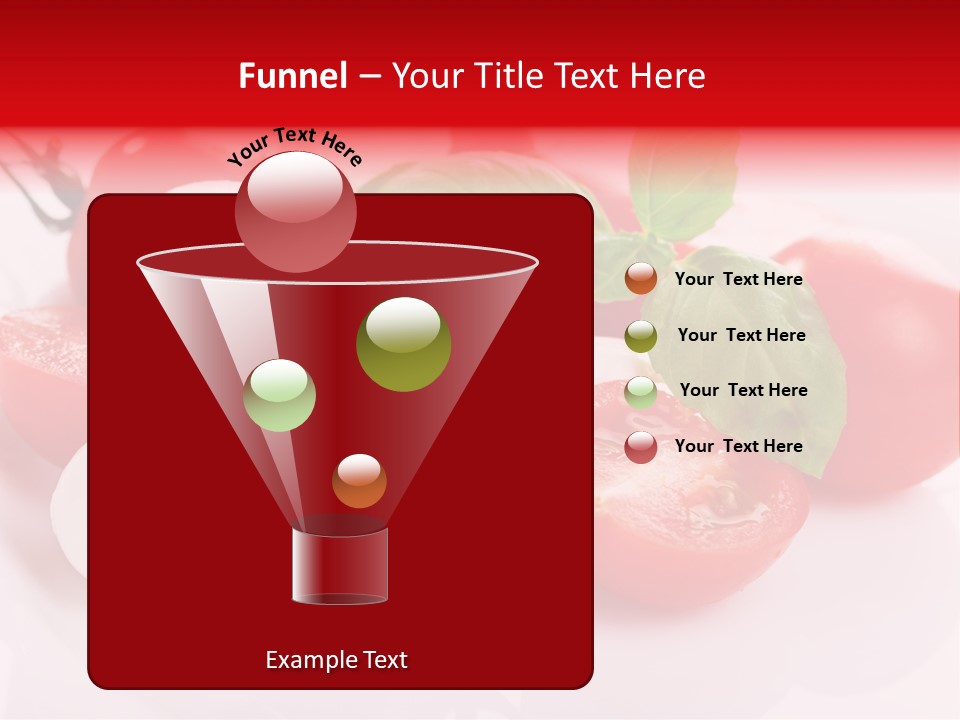 Tasty Dinner Vegetarian PowerPoint Template