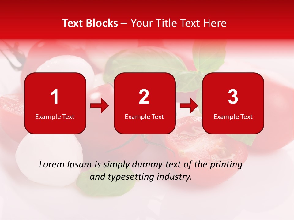 Tasty Dinner Vegetarian PowerPoint Template