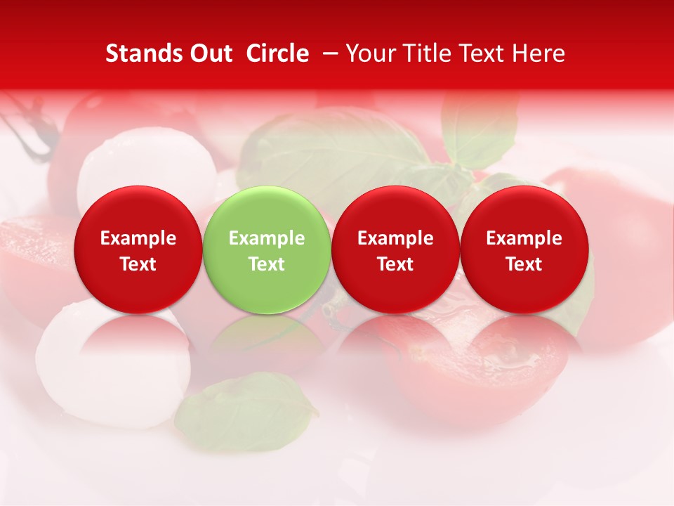 Tasty Dinner Vegetarian PowerPoint Template