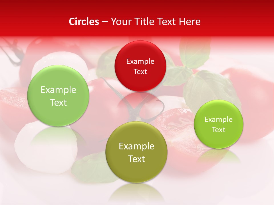 Tasty Dinner Vegetarian PowerPoint Template