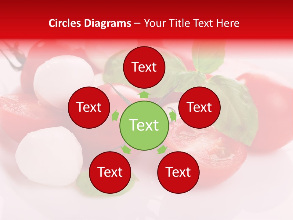 Tasty Dinner Vegetarian PowerPoint Template