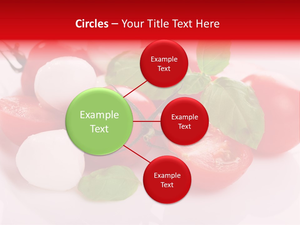 Tasty Dinner Vegetarian PowerPoint Template