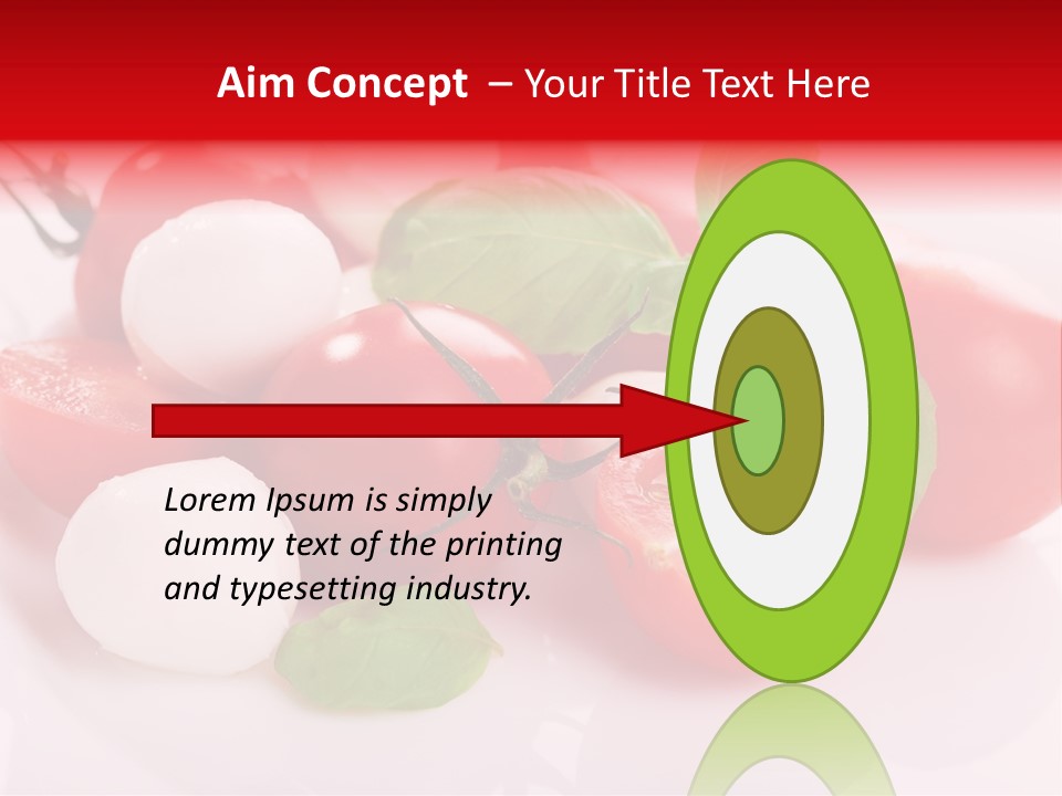 Tasty Dinner Vegetarian PowerPoint Template