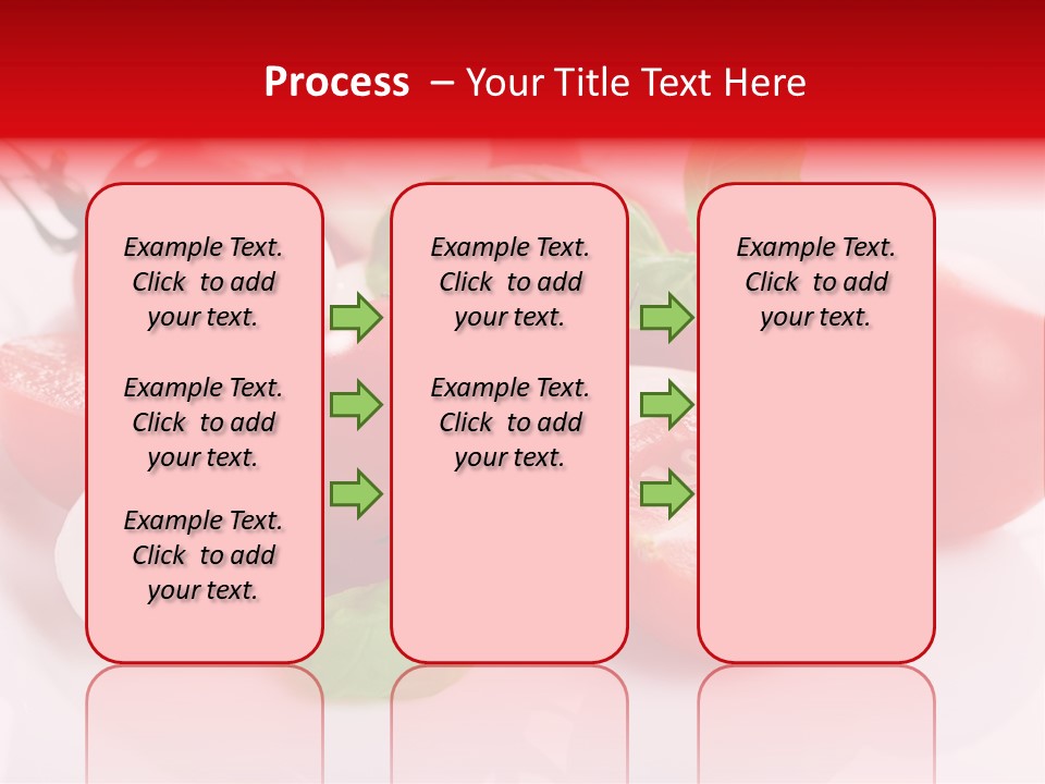 Tasty Dinner Vegetarian PowerPoint Template