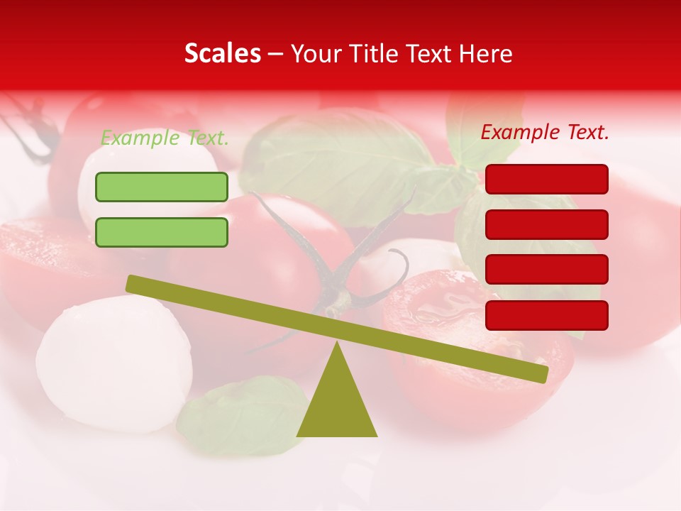 Tasty Dinner Vegetarian PowerPoint Template