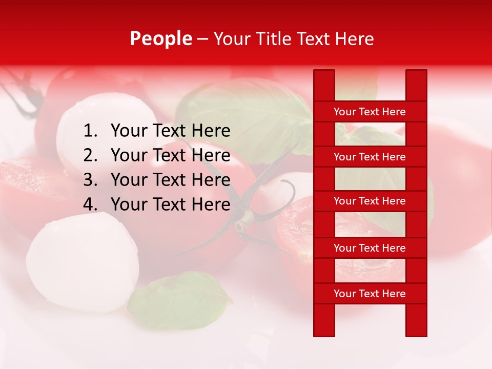 Tasty Dinner Vegetarian PowerPoint Template