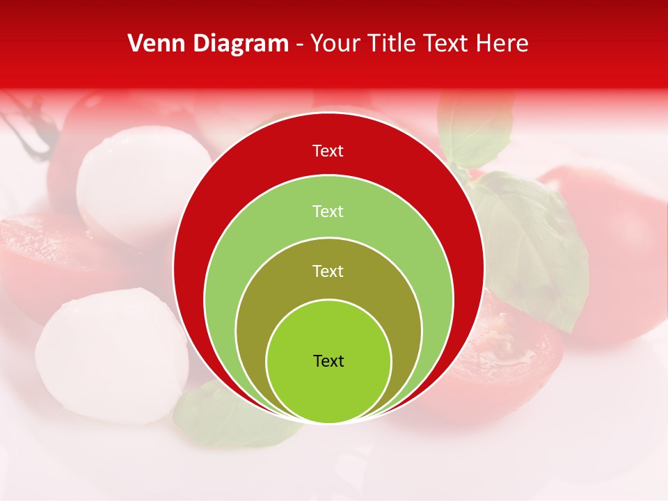 Tasty Dinner Vegetarian PowerPoint Template