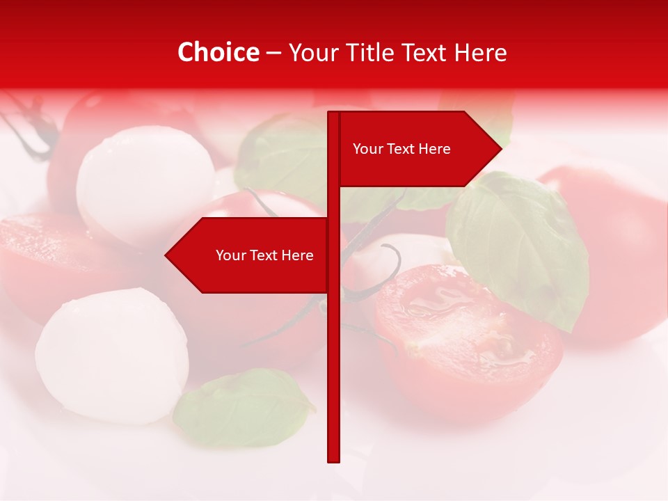 Tasty Dinner Vegetarian PowerPoint Template