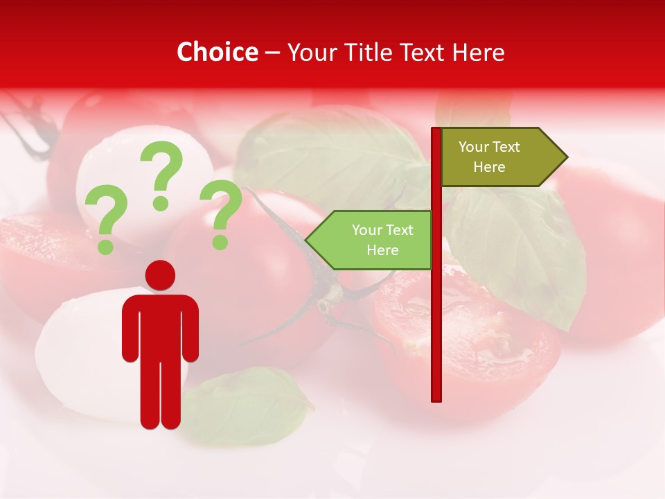 Tasty Dinner Vegetarian PowerPoint Template