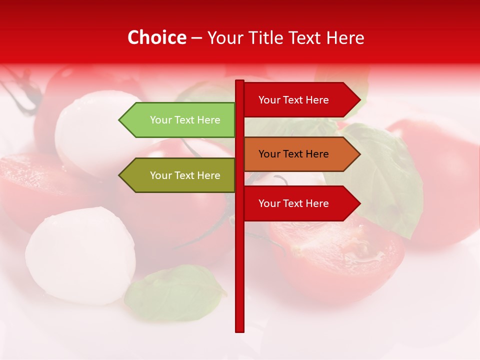 Tasty Dinner Vegetarian PowerPoint Template