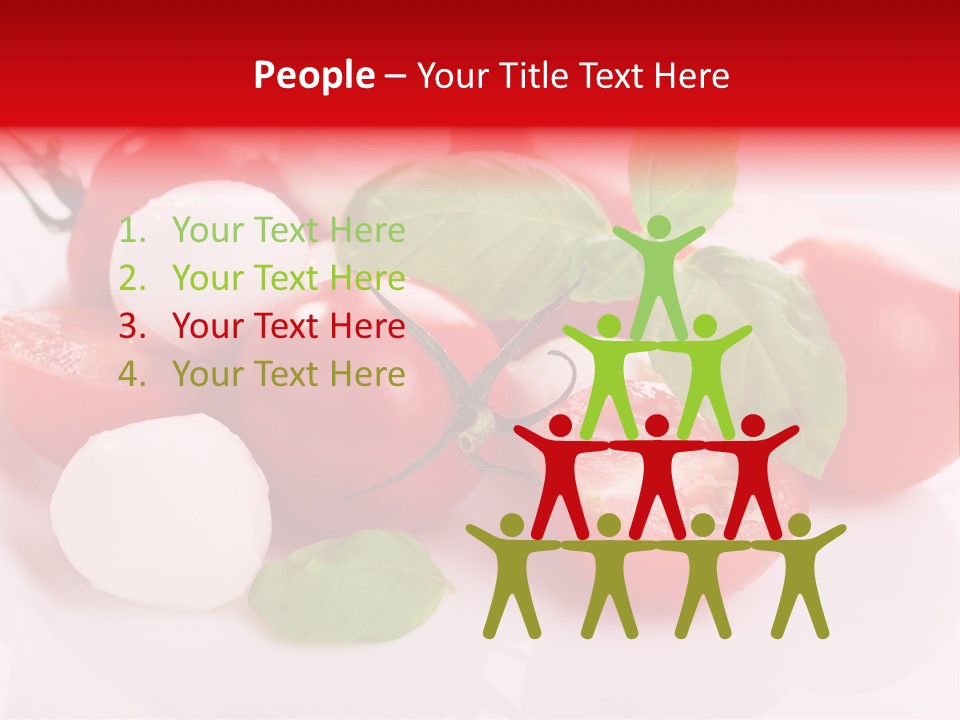 Tasty Dinner Vegetarian PowerPoint Template