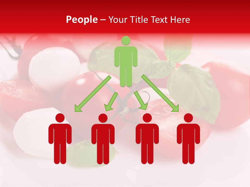 Tasty Dinner Vegetarian PowerPoint Template