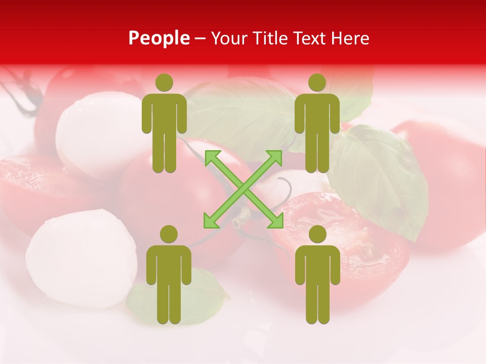 Tasty Dinner Vegetarian PowerPoint Template