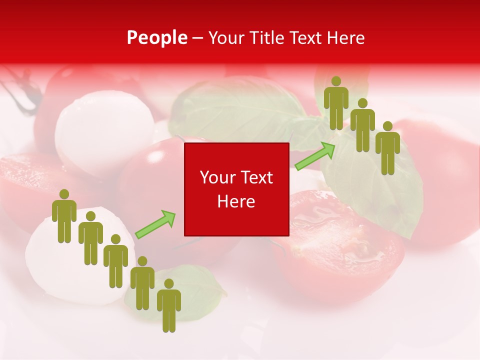 Tasty Dinner Vegetarian PowerPoint Template