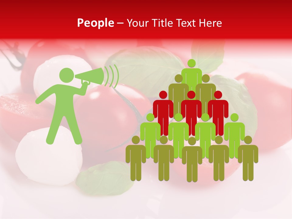 Tasty Dinner Vegetarian PowerPoint Template