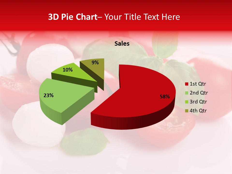 Tasty Dinner Vegetarian PowerPoint Template