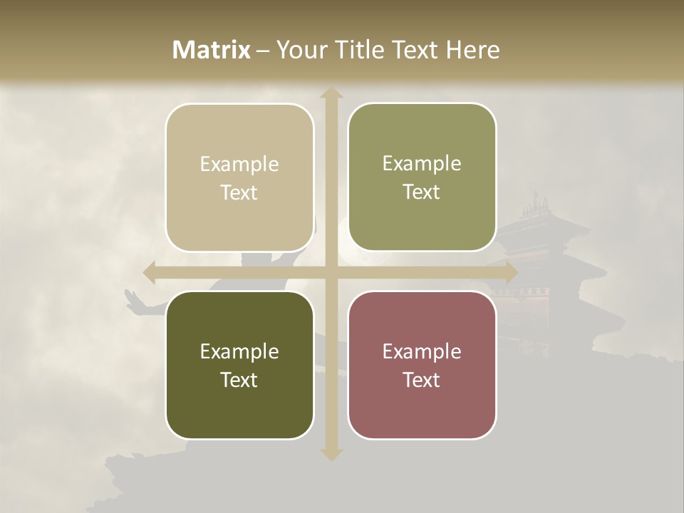 Stylish Athletic Combat PowerPoint Template