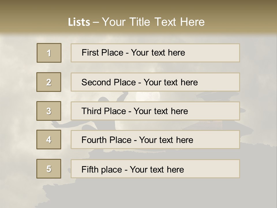 Stylish Athletic Combat PowerPoint Template