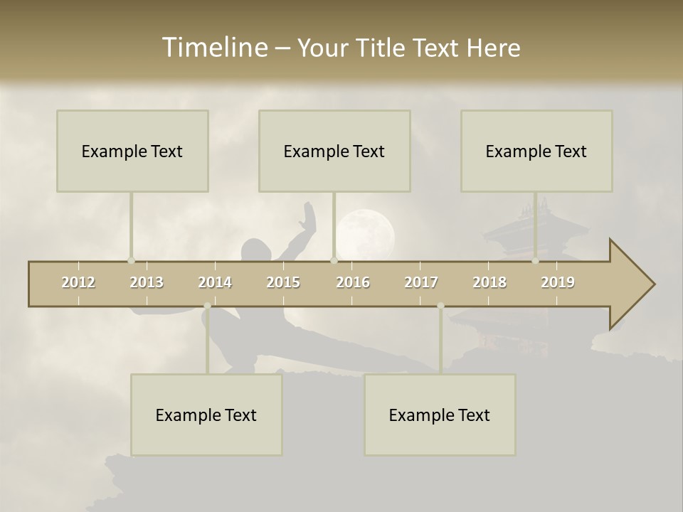 Stylish Athletic Combat PowerPoint Template