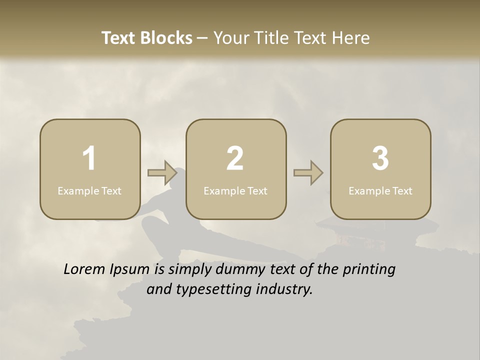 Stylish Athletic Combat PowerPoint Template