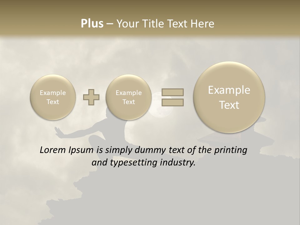 Stylish Athletic Combat PowerPoint Template